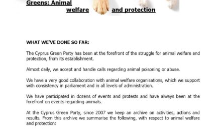 Animal welfare and protection, Calendar 2006 -2016