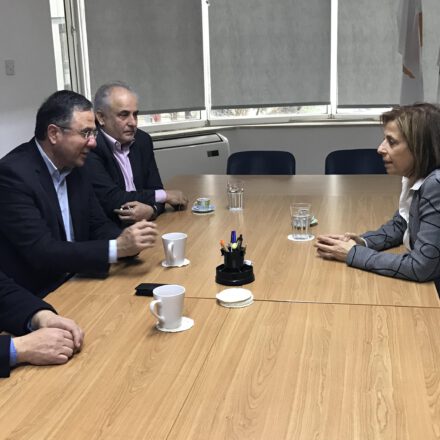 Συνάντηση κ. Γιώργου Περδίκη με την Πρόεδρο του Διοικητικού Συμβουλίου της Cyta