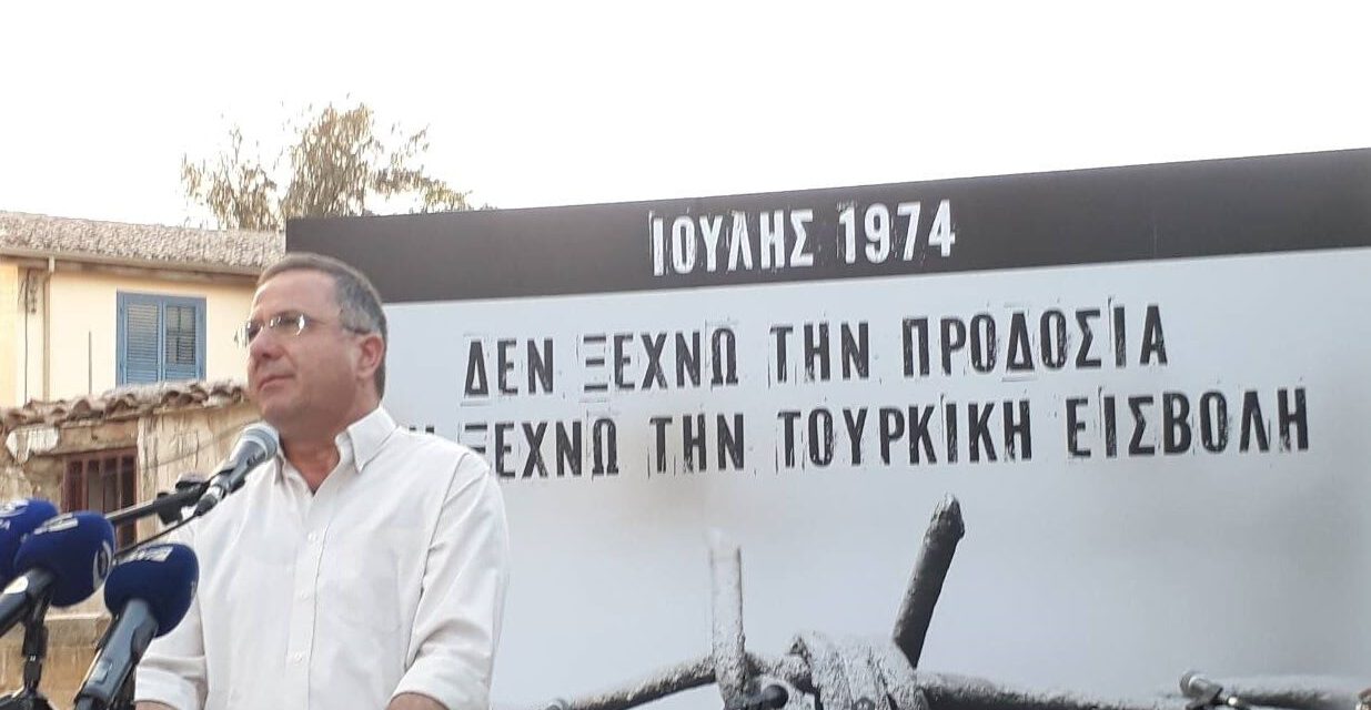 Γιώργος Περδίκης: «Τιμές και λόγια μεγάλα δεν θέλουν οι ήρωες μας. Θέλουν μόνο να συνεχίσουμε τον αγώνα τους»