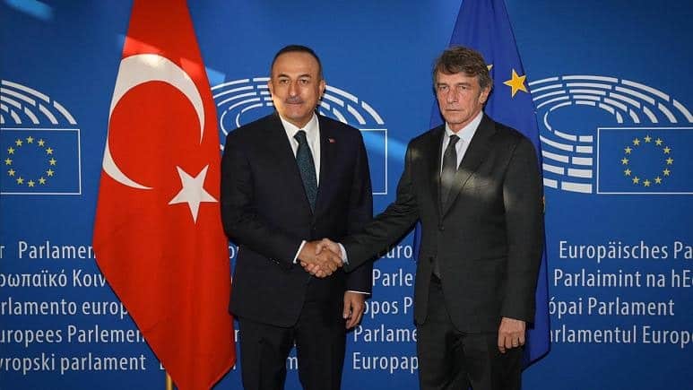 Εκφράζουμε τη δυσαρέσκεια μας για τη συνάντηση του προέδρου του ευρωπαϊκού κοινοβουλίου κ.David Sasoli με τον Τούρκο υπουργό εξωτερικών κ. Τσαβούσογλου.