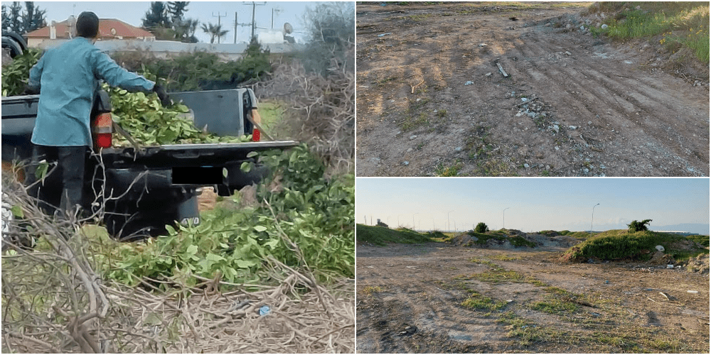 Καθαρίστηκε ο χώρος που πολίτης «πιάστηκε» να πετά σκουπίδια στη Λακατάμια