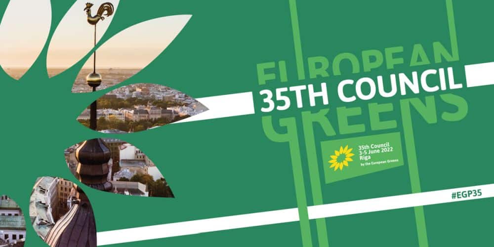 Συμμετοχή αντιπροσωπείας του Κινήματος στο 35ο  Συνέδριο του Ευρωπαϊκού Πράσινου Κόμματος, στη Λετονία