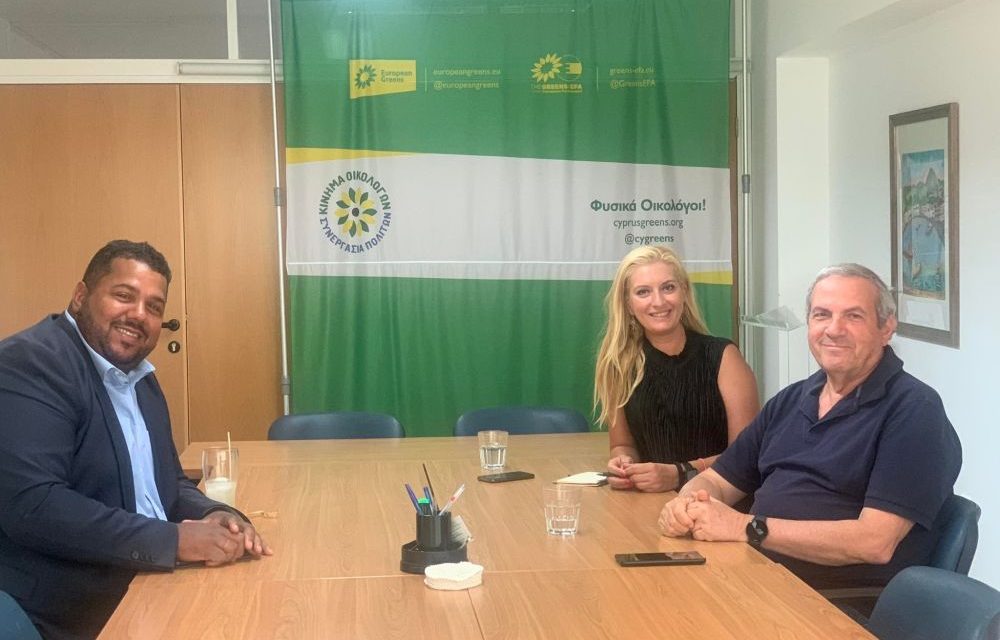 Εθιμοτυπική συνάντηση ηγεσίας του Κινήματος με τον Πρέσβη της Κούβας στην Κύπρο