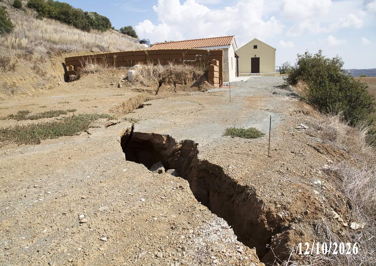 Σταυροβούνι: Το έδαφος υποχωρεί – Η ασφάλεια των ανθρώπων δεν μπορεί να περιμένει